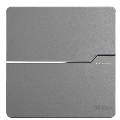 کلید و پریز ویرا مدل t2 طوسی(تک پل)