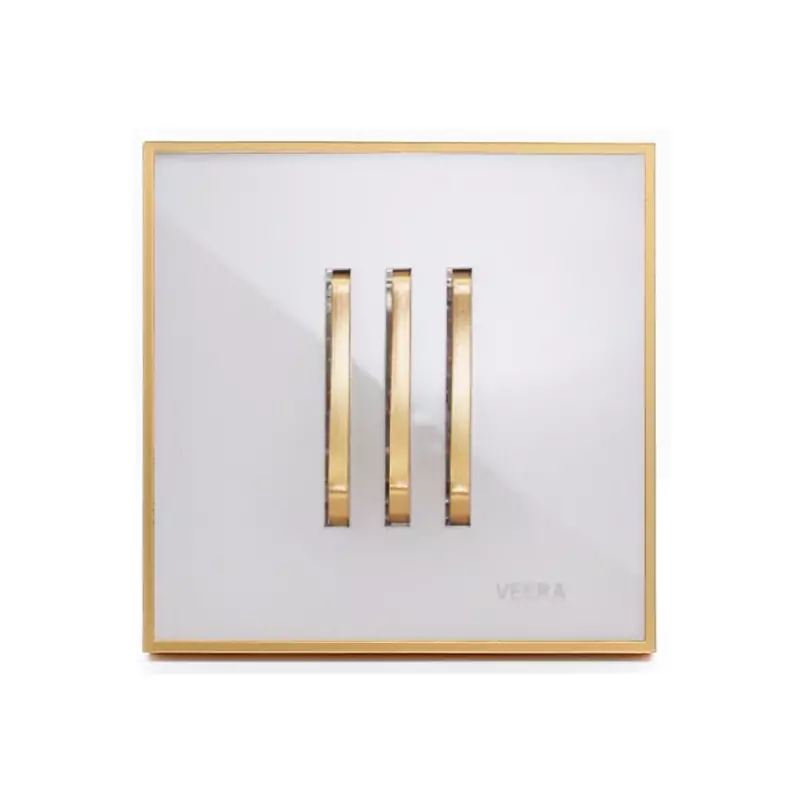 سه پل ویرا مدل شهاب کلاسیک گلس سفید طلا
