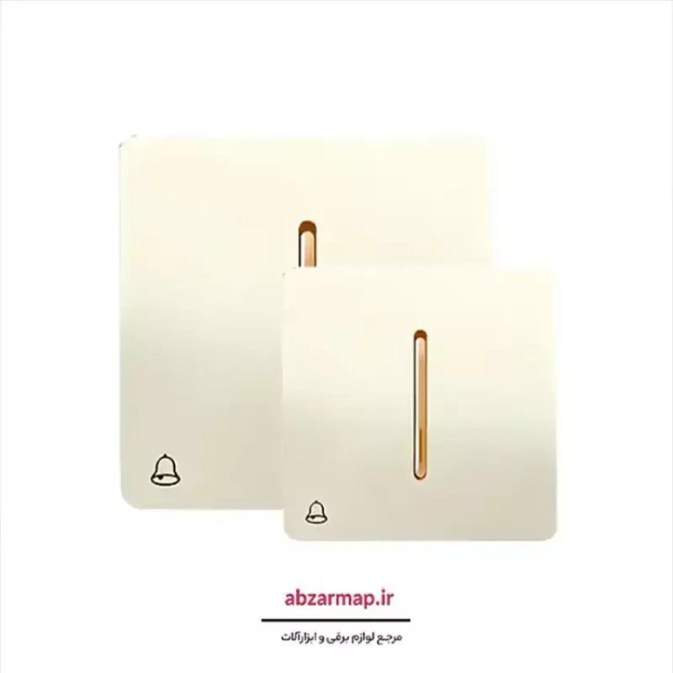 شاسی زنگ مدل کریستال صدفی طلایی آسیا الکتریک