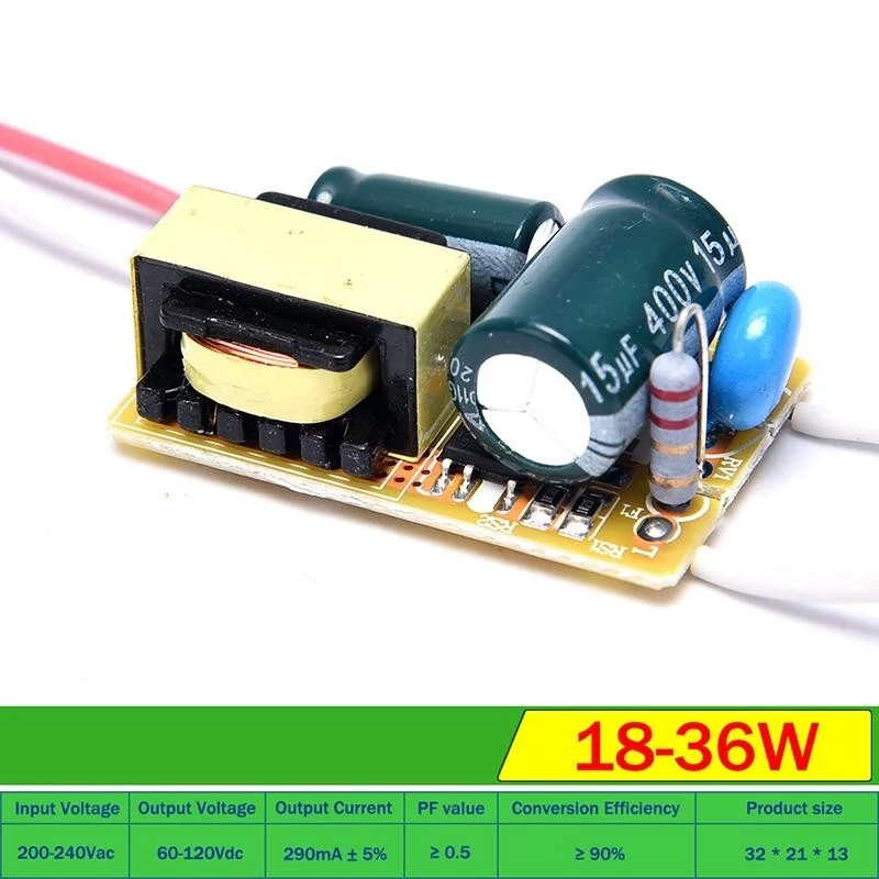 درایور 18-36 وات ال ای دی نواری درایور خور