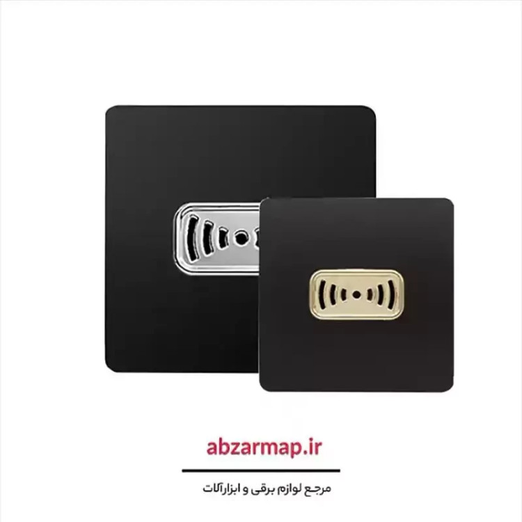 زنگ بیزر مدل کریستال مشکی آسیا الکتریک