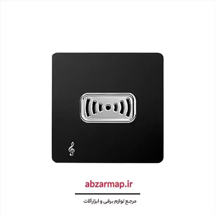 زنگ ملودی مدل کریستال مشکی آسیا الکتریک