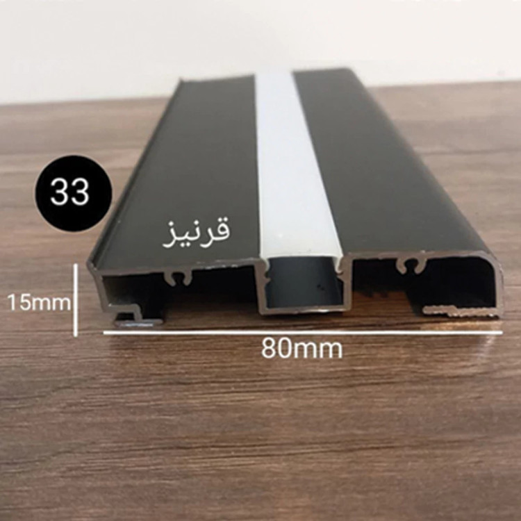 لاینر نوری روکار 8 سانتی متری کد 33