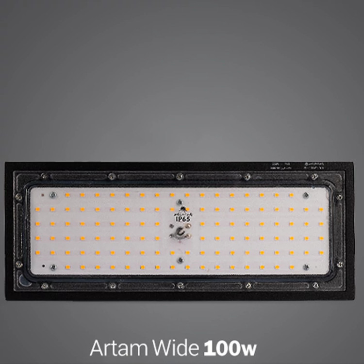پرژکتور SMD 100W ضدآب مدل آرتام واید پارس شعاع توس