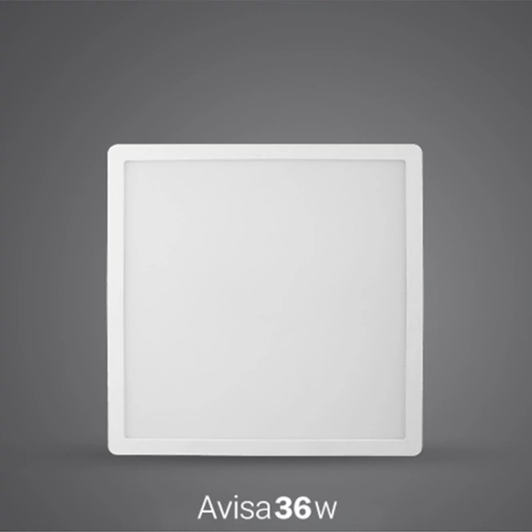 لامپ 36 وات LED روکار مربعی مدل آویسا پارس شعاع توس