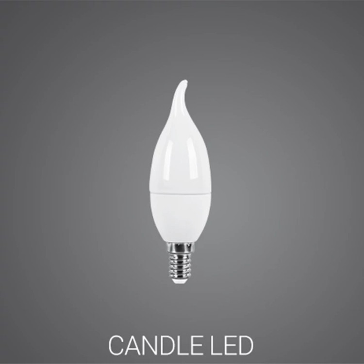 لامپ 6 وات LED اشکی مات E14 پارس شعاع توس