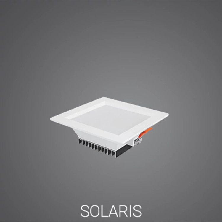 پنل 12 وات LED مربعی 13*13 مدل سولاریس پارس شعاع توس