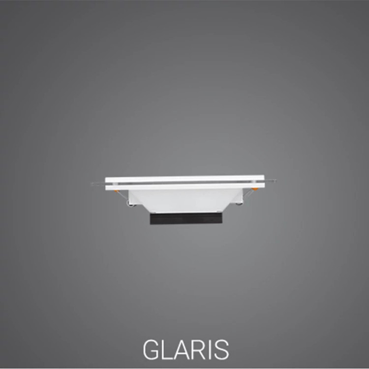 پنل 12 وات LED مربعی 15.5*15.5 مدل گلاریس پارس شعاع توس
