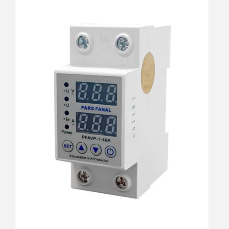 محافظ ولتاژ جریان 2پل پارس فانال 40A(پس کرایه)