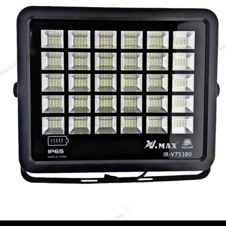 پروژکتور خورشیدی قدرتمند 380 وات ویمکس 75380 با دوسال ضمانت