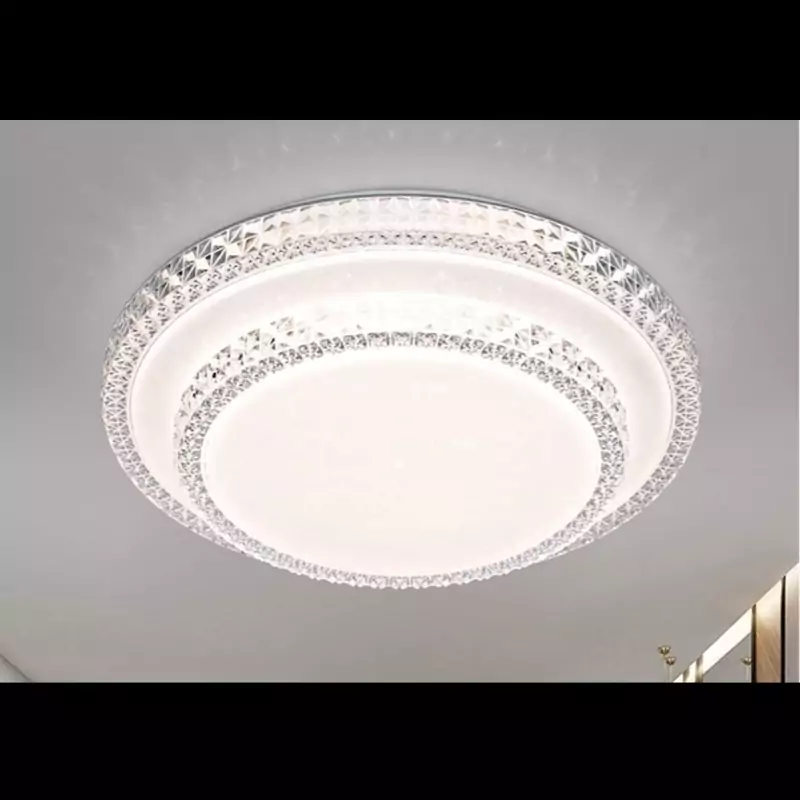 چراغ لوستر کریستالی 36 وات مودی سه حالته(پس کرایه)