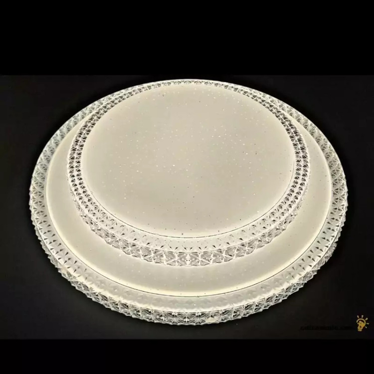 چراغ لوستر کریستالی 36 وات مودی سه حالته(پس کرایه)
