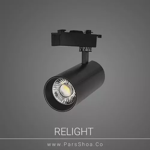 چراغ ریلی ریلایت 30 وات پارس شعاع بدنه مشکی